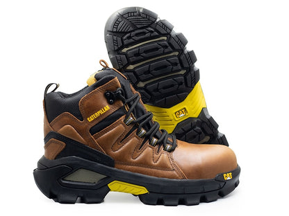 Bota Caterpillar 1348 Con Puntera Seguridad Dielectricas - 06_negro-cafe