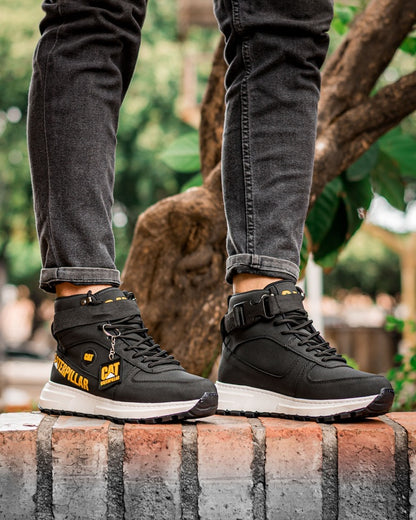 Bota Hombre Nuevas C010 - 22_negro-cafe-4