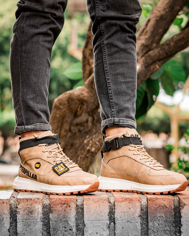Bota Hombre Nuevas C010 - 24_negro-camel