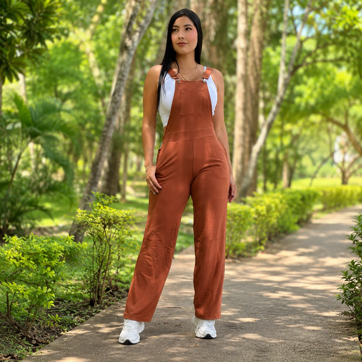 Overol Algodón Licrado Casual