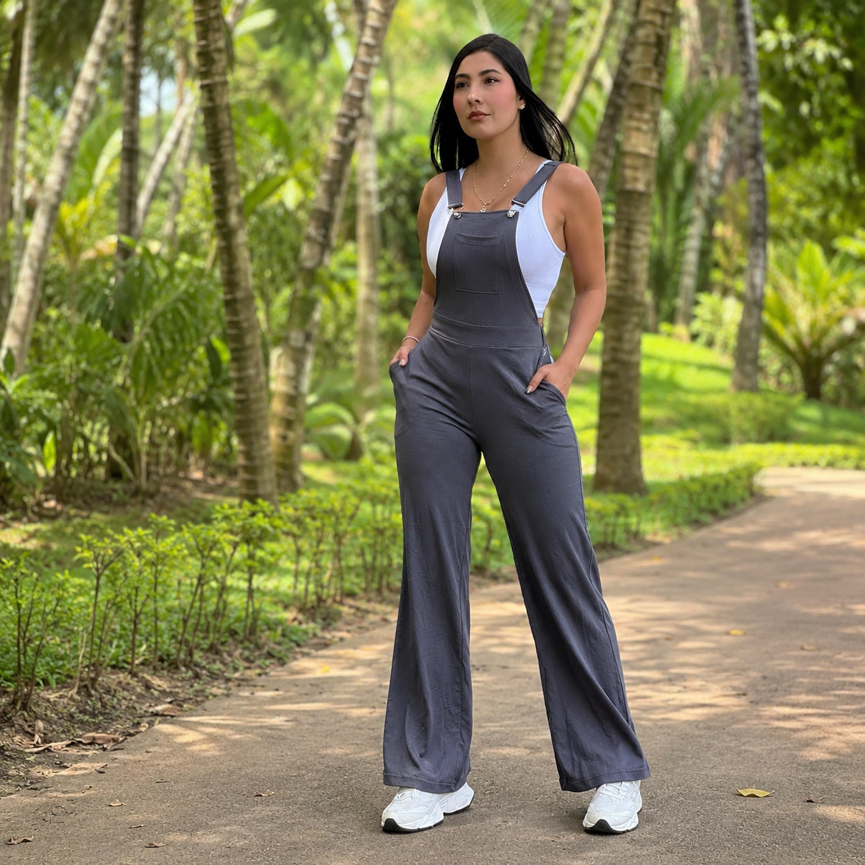 Overol Algodón Licrado Casual